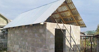 Строительство бани из пеноблоков в Новоуральске - цена от 134381 рублей