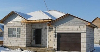 Одноэтажные дома из пеноблоков под ключ в Новоуральске - от 134381 рублей